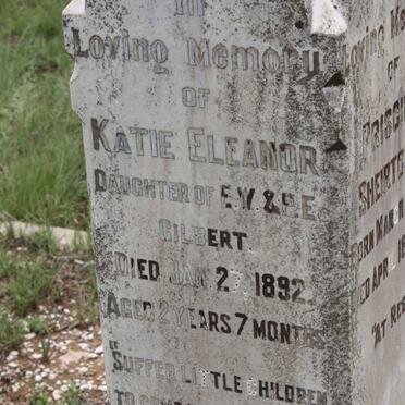 GILBERT Katie Eleanor -1892
