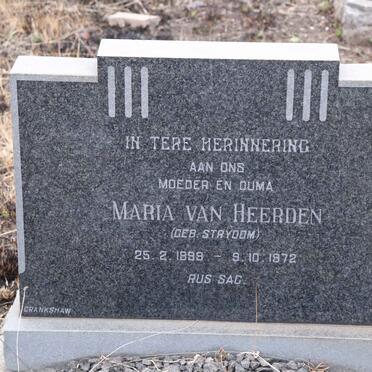 HEERDEN Maria, van nee STRYDOM 1899-1972