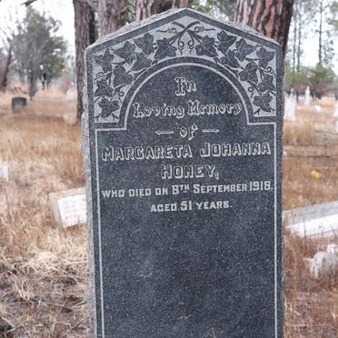 HONEY Margareta Johanna -1918