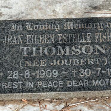 JOUBERT Schalk Willem -1928 :: JOUBERT Leo Errol Douglas Fisher 1918-1995 