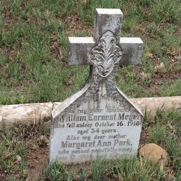 MEYER William Earnest -1918 :: PARK Margaret Ann -1916