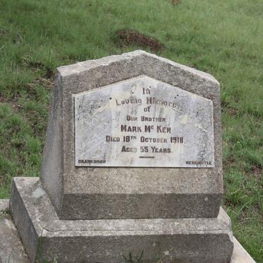 Mc KEN Mark -1918