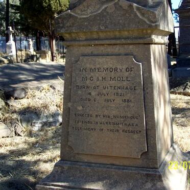 MOLL M.C.J.H. 1821-1881