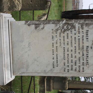 MACFARLANE :: SCHOFIELD