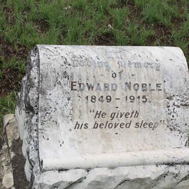 NOBLE Edward 1849-1915