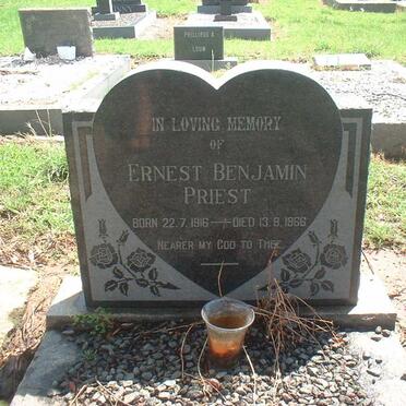 PRIEST Ernest Benjamin 1916-1966 