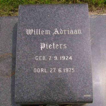 PIETERS Willem Adriaan 1924-1975