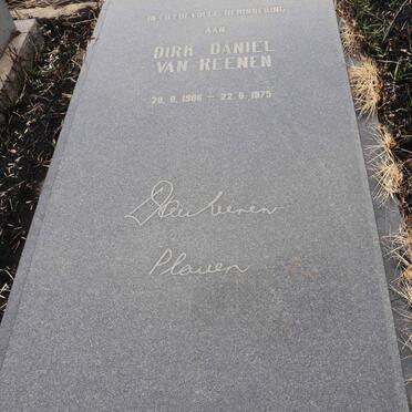 REENEN Dirk Daniel, van 1906-1975