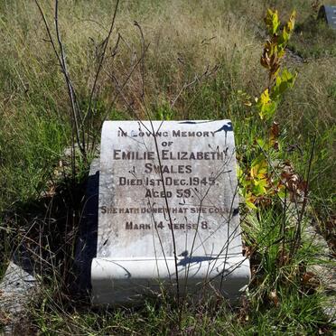 SWALES Emilie Elizabeth -1945