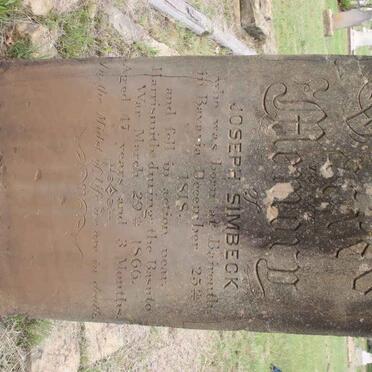 SIMBECK Joseph 1818-1866