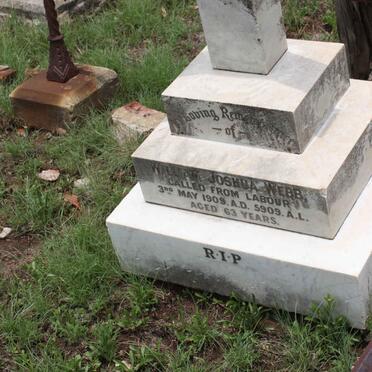 WEBB William Joshua -1909