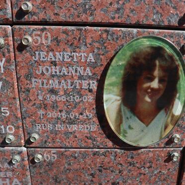 FILMALTER Jeanetta Johanna 1966-2016