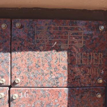 HEIJER Martie, den 1942-2010