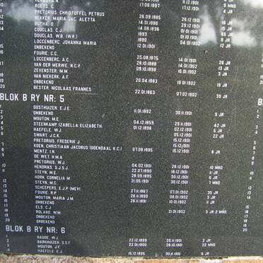 15. Blok B ry no.'s 4 (vervolg), 5 &amp; 6