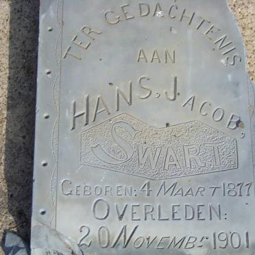 SWART Hans Jacob 1877-1901
