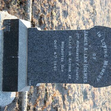 HOLMES James Allan -1901