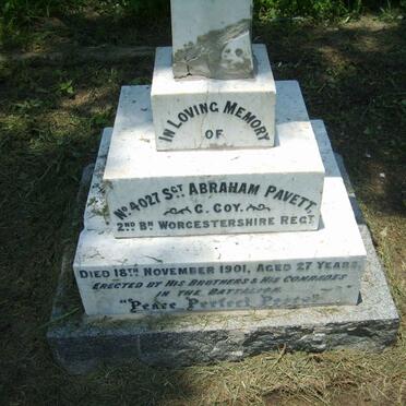 PAVETT Abraham -1901