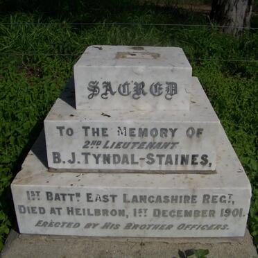 STAINES B.J., TYNDAL -1901