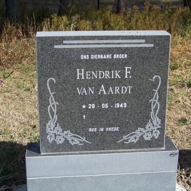AARDT Hendrik F., van 1943-