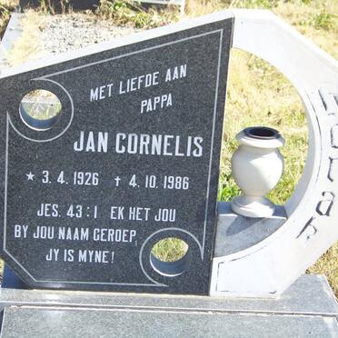 BORAK Jan Cornelis 1926-1986