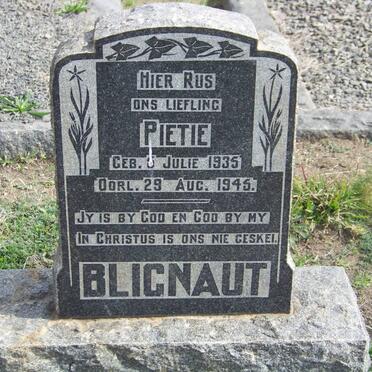 BLIGNAUT Pietie 1935-1945