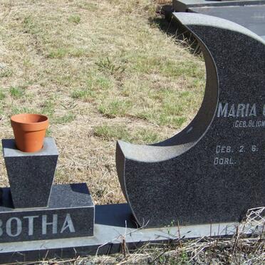 BOTHA Stephanus J. 1925-1977 &amp; Maria C.M.G. BLIGNAUT 1931-