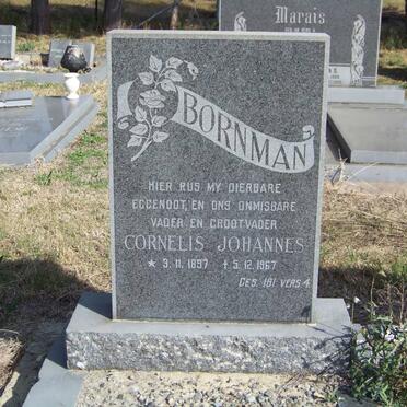 BORNMAN Cornelis Johannes 1897-1967