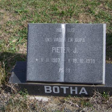 BOTHA Pieter J. 1907-1978