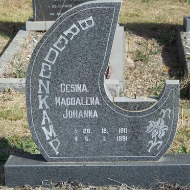 BREDENKAMP Gesina Magdalena Johanna 1911-1991