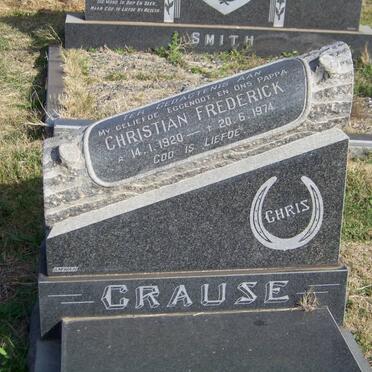 CRAUSE Christian  Frederick 1920-1974
