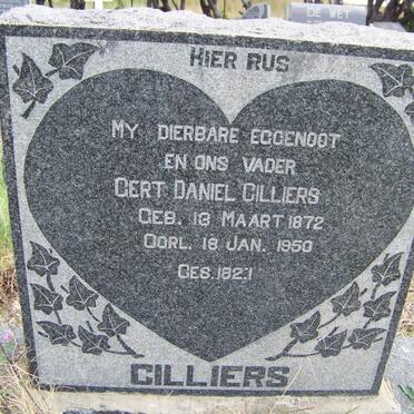 CILLIERS Gert Daniel 1872-1950