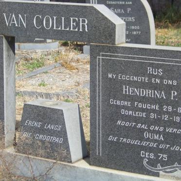 COLLER David Hercules, van 1903-1980 &amp; Hendrina P.C. FOUCHE 1906-1970 _2
