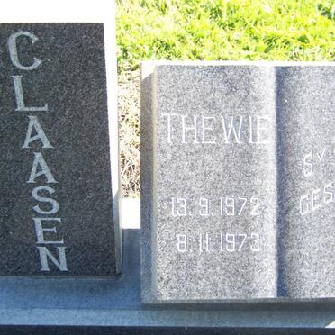 CLAASEN Thewie 1972-1973