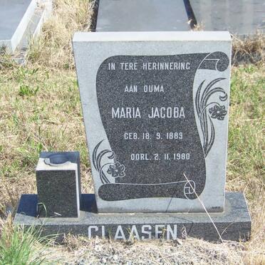 CLAASEN Maria Jacoba 1889-1980