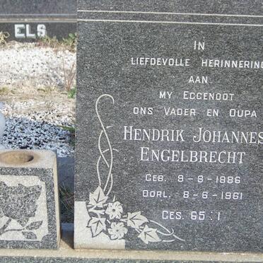 ENGELBRECHT Hendrik Johannes 1886-1961