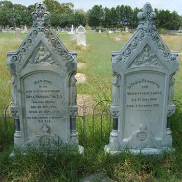 ELS Frederik Christiaan 1845-1912 &amp; Anna Margaretha MARE 1845-1900