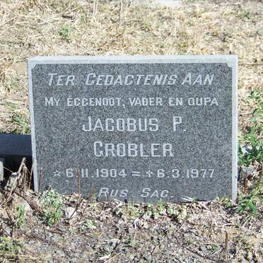 GROBLER Jacobus P. 1904-1977