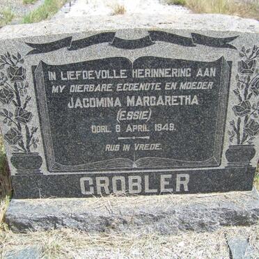 GROBLER Jacomina Margaretha -1949