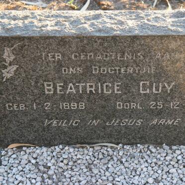 GUY Beatrice 1898-1900