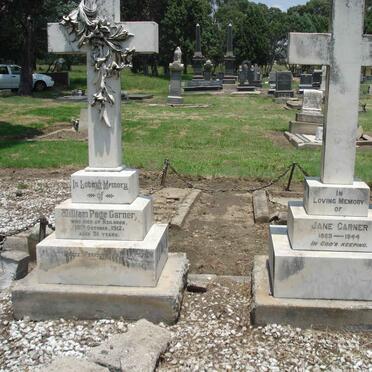 GARNER William Page -1912 :: GARNER Jane 1865-1944