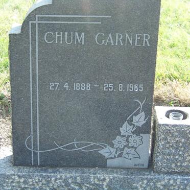 GARNER Chum 1888-1965