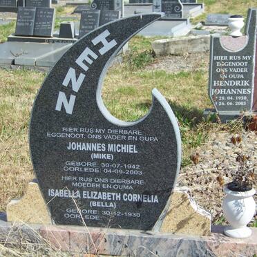 HENN Johannes Michiel 1942-2003 &amp; Isabella Elizabeth Cornelia 1930-