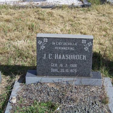 HAASBROEK J.C. 1906-1975