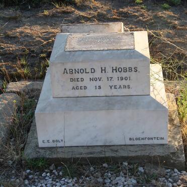 HOBBS Arnold H. -1901