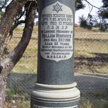 HORWITZ Hellen -1918