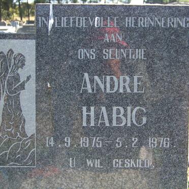HABIG André 1975-1976