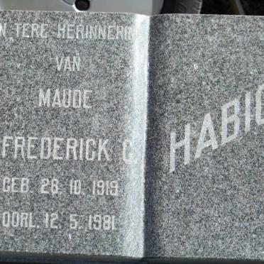 HABIG Frederick C. 1919-1981