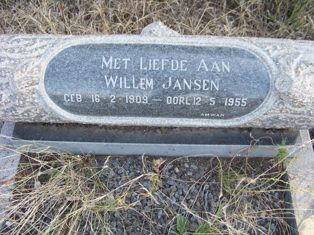 JANSEN Willem 1909-1955