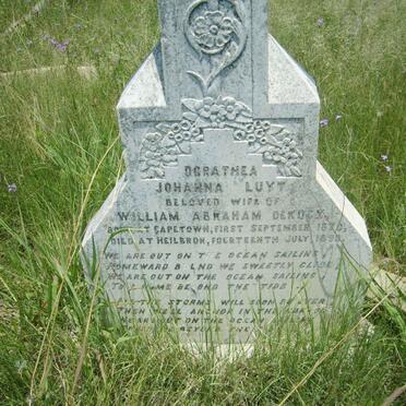 KOCK Dorathea Johanna, de nee LUYT 1870-189?