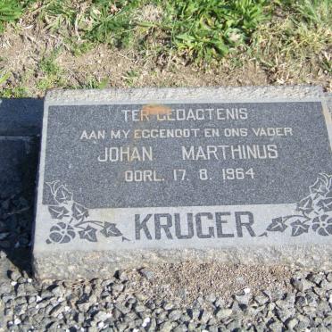 KRUGER Johan Marthinus -1964